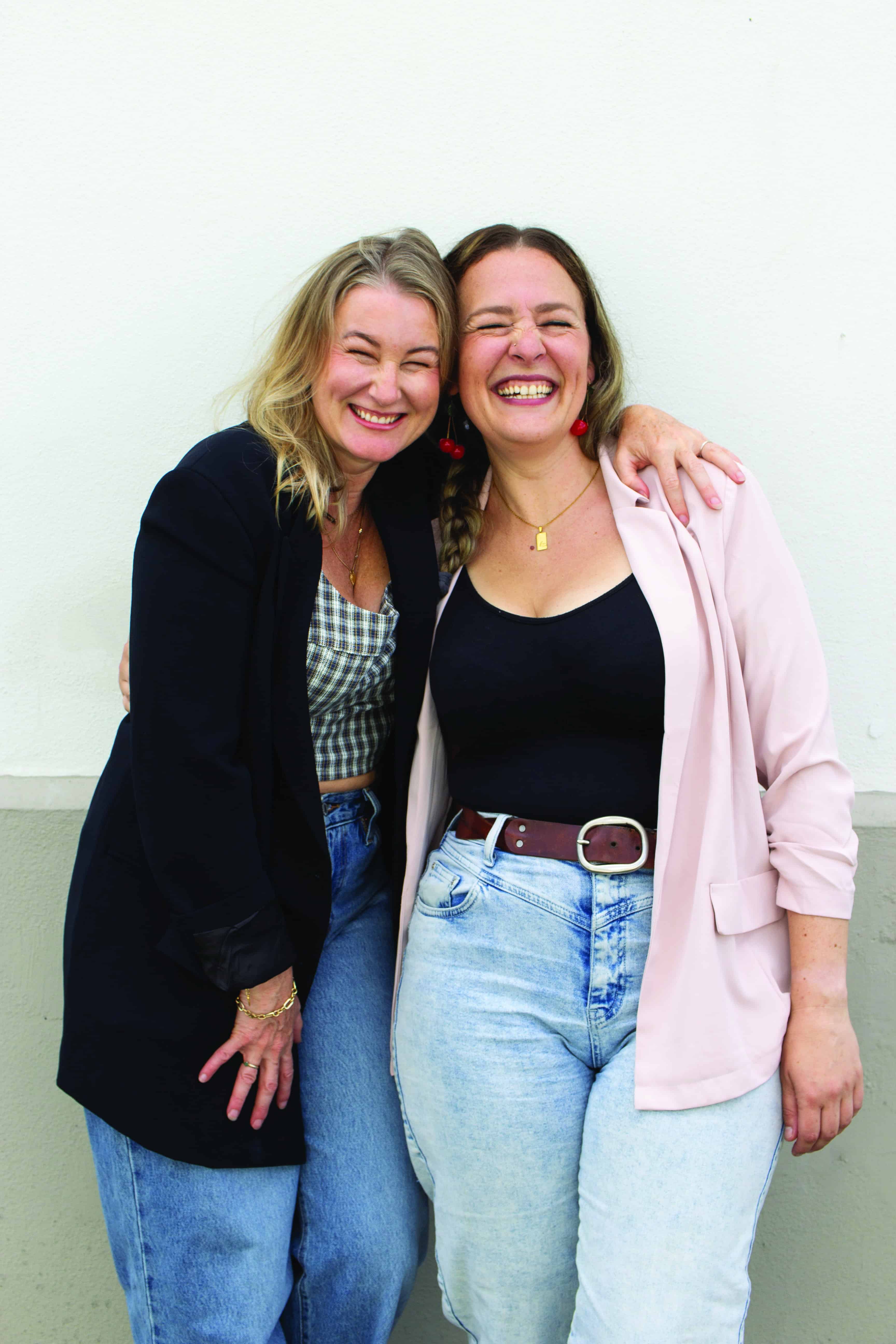 Marketing director & CEO, Kristina Crowson with CTO, Sarah Brown | Nanaimo Magazine Feature